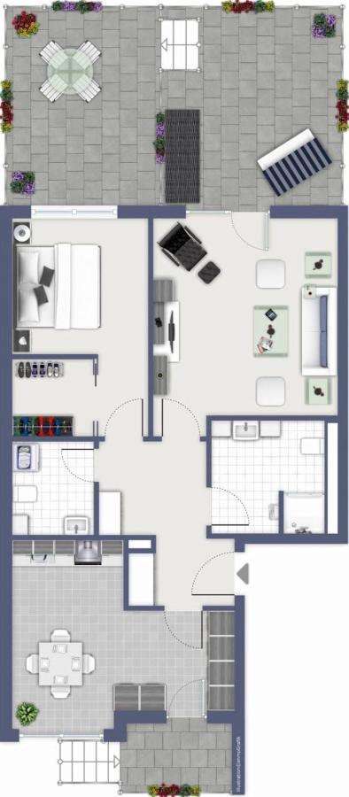 Pier 6 Apartment เอ็คคานเฟอร์เดอ ภายนอก รูปภาพ